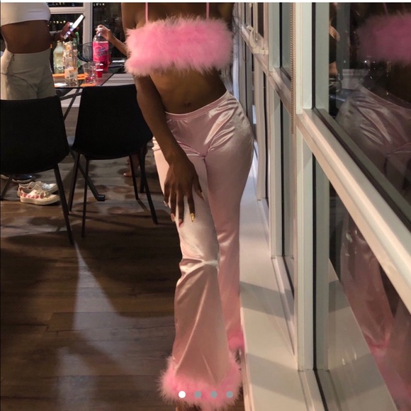 Exes and omgs satin pants - Picture 1 of 4